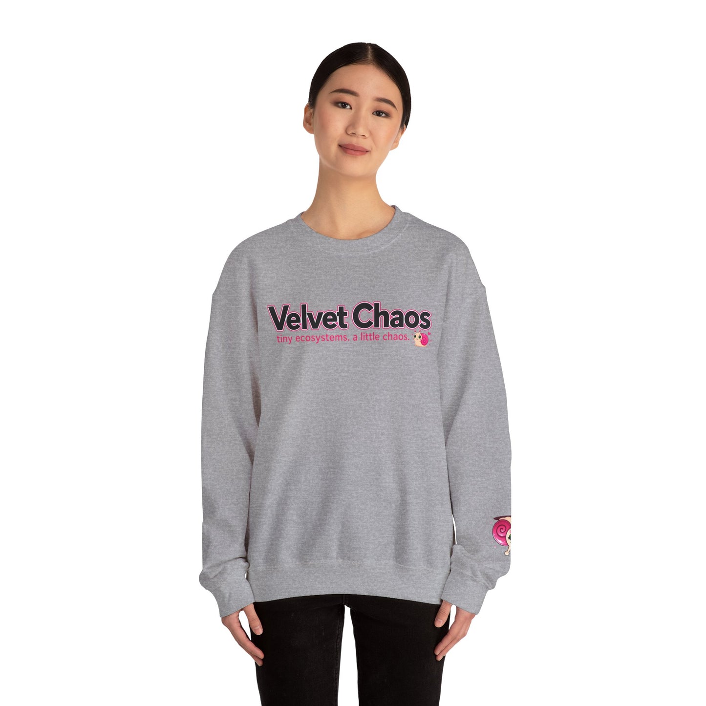 Velvet Chaos Classic Crewneck