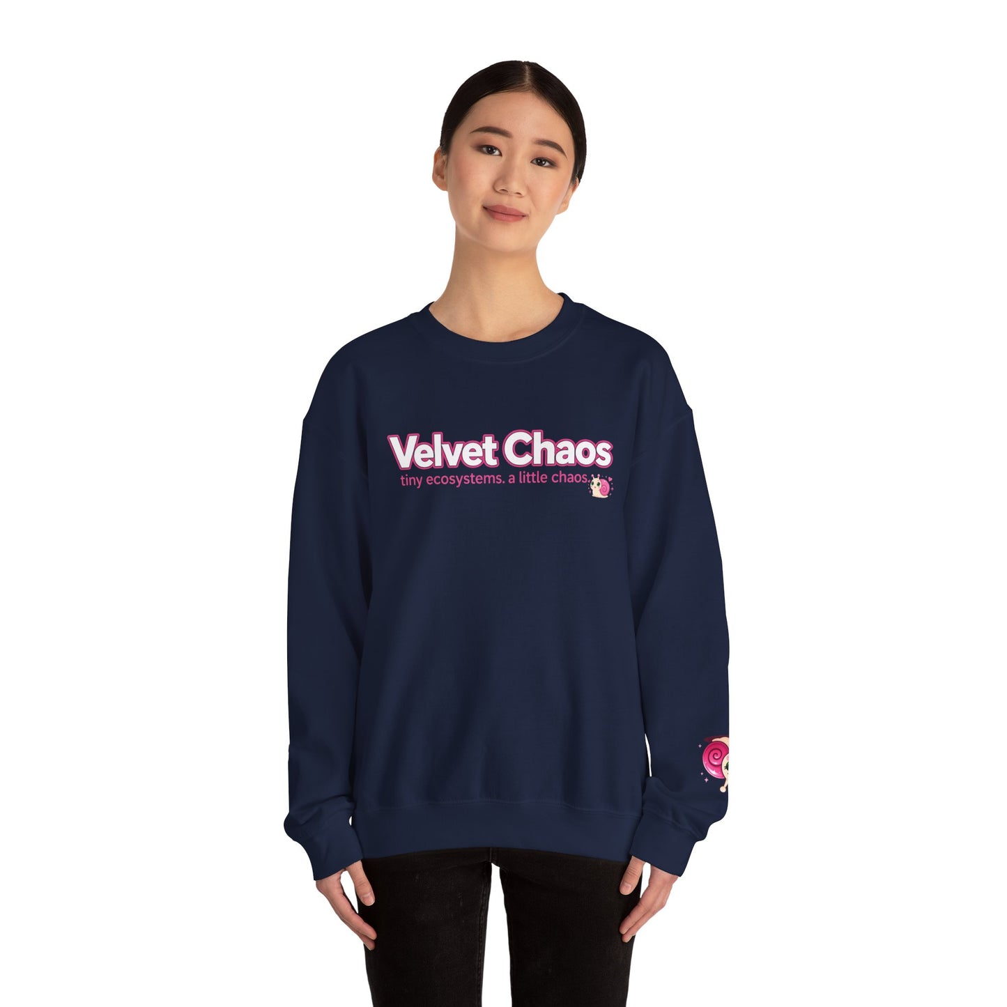 Velvet Chaos Classic Crewneck